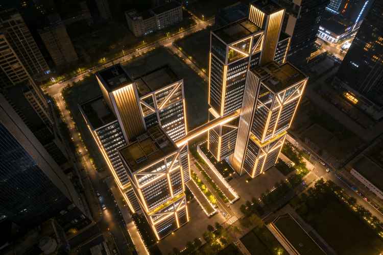 金博安:12全彩灯带文化场馆建筑艺术照明系统工程工程级灯具销售厂家